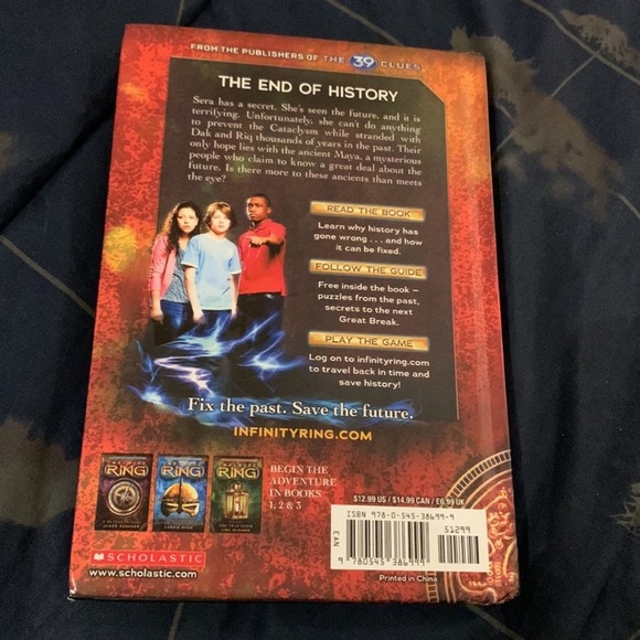 3 EUC Mystery Books - Infinity Ring, The 39 Clues, Zac Power - Picture 5 of 16